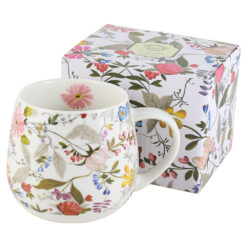 Cana portelan W. Kilburn "White" 430 ml, in cutie de cadou