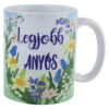 Cana ceramica "Legjobb Anyos", 330 ml, Florile primaverii