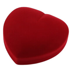 Cutie pentru bijuterii din catifea 15 CM, Inima