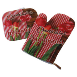 Set manusa si suport oala "Csodalatos Nagymama", lalele