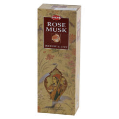 Betisoare parfumate Rose Musk, 6 cutii de 20 de betisoare, HEM product