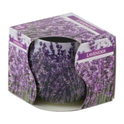 Lumanare parfumata in pahar sticla Lavender 8x7 CM, Bolsius