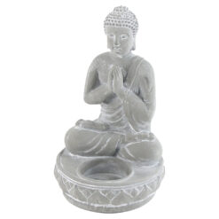 Figurina Buddha din rasina cu suport lumanare 19 CM