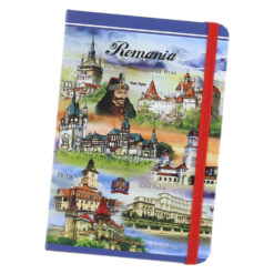 Agenda Souvenir Romania 10x15 CM, Castele & Orase