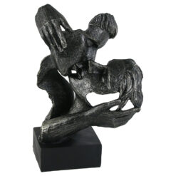 Statueta Cuplu, din rasina 17x26 CM, Sarutul