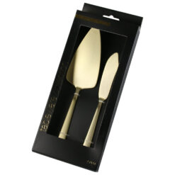 Set pentru tort din din inox, acoperire PVD, Excellent Houseware