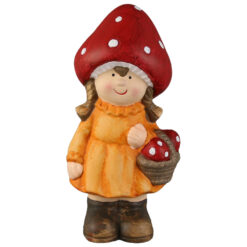 Figurina Fetita Ciupercuta din ceramica 18 CM