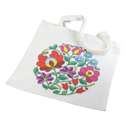 Sacosa textil cu motive florale 40x40 CM