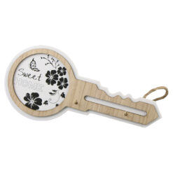 Suport pentru chei din lemn "Sweet Home", 24 CM, Cheie