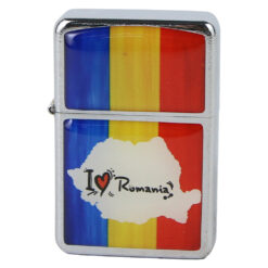 Bricheta metalica "Tricolor", 4x6 CM