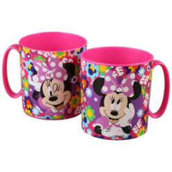 Cana din plastic Minnie Mouse, 350 ml