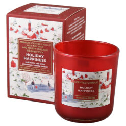 Lumanare de Craciun parfumata in pahar 150 gr, Witner Time