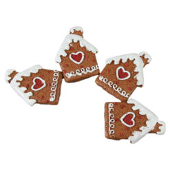 Set 4 casute Turta dulce din rasina 4 CM