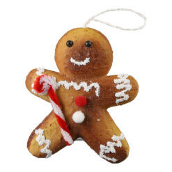 Ornament de brad Omulet din turta dulce 12 CM, din polistiren