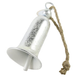 Clopotel metalic 8x16 CM, Argintiu