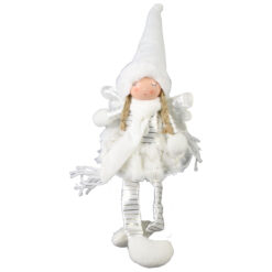 Figurina Inger din textil cu picioare mobile, 36 CM