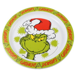 Farfurie intinsa din plastic Grinch 22 CM