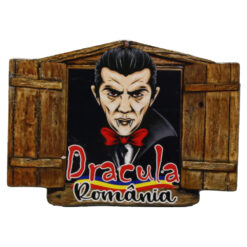 Magnet frigider mdf "Romania" 10 CM, Dracula