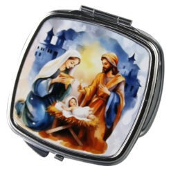 Oglinda de buzunar 6.5x7 CM, Sfanta Familie