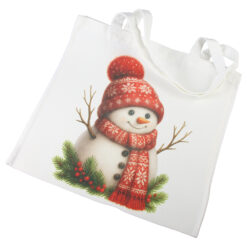 Sacosa textil, Om de zapada, 40x37 CM