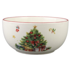 Bol din ceramica, 580 ml, Brad de Craciun