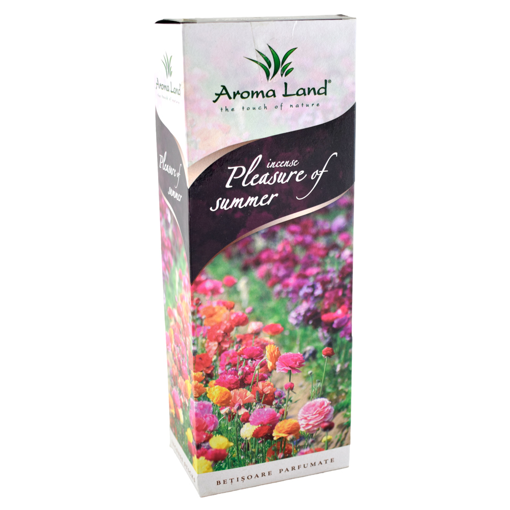 Betisoare parfumate Pleasure of summer, 6 cutii de 20 de betisoare