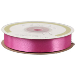 Rola panglica satin Pink 15 mm x 25 m, Art Deco