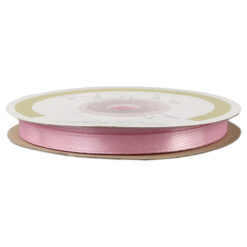 Rola panglica satin Roz 6 mm x 25 m, Art Deco