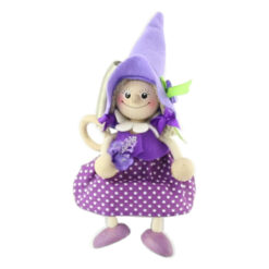 Figurina bungee jumping - Papusa Lavanda aromatizat 20 CM