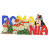 Magnet de frigider din rasina 9x4 CM - Castelul Bran & Vlad Tepes