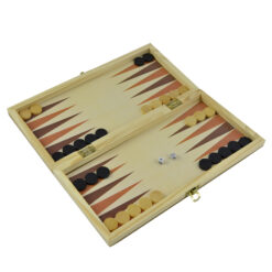 Joc sah/table realizat din lemn (Model 4)