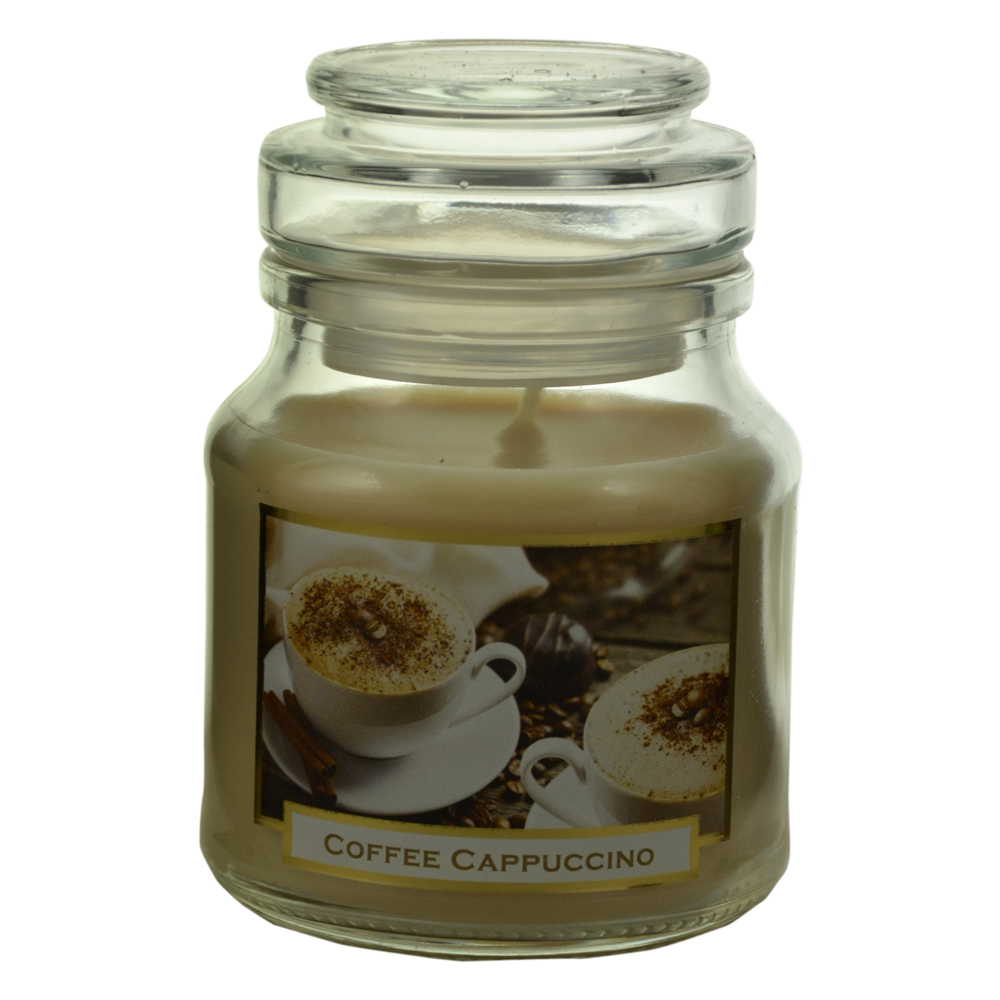 Lumanare parfumata in borcan Coffe and Spices, 130 gr