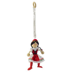 Figurina bungee jumping - Fata in port popular maghiar