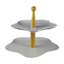 Platou etajat cu 2 nivele realizat din ceramica