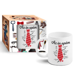 Cana ceramica 300 ml "Az en apam", in cutie decorativa - Boss Mug