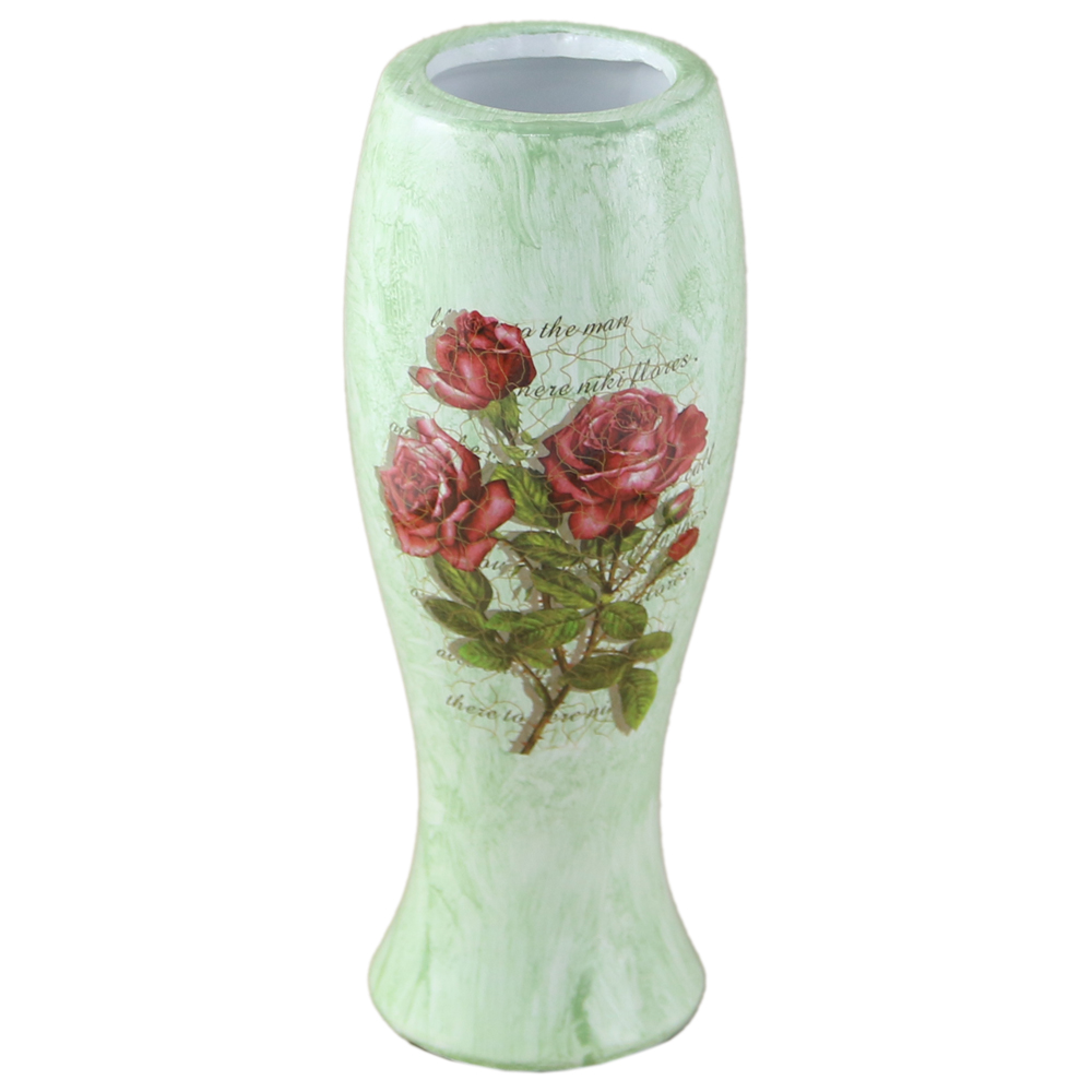 Vaza din ceramica Rose Pastel 7x20 CM - Model 3