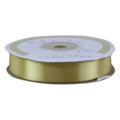 Rola panglica satin Auriu 15 mm x 25 m