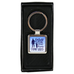 Breloc personalizat "Father and Son", metalic