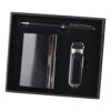 Set cadou pentru barbati, Portvizit cu pix si Stick memorie USB 8 GB