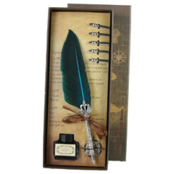 Set Pana de scris Vintage World - 7 piese