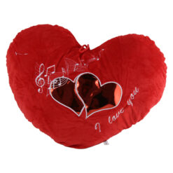 Decoratiune Inima din plus "I love you", 40 CM