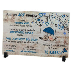 Placa decorativa "Am un Sot uimitor" 30x20 CM