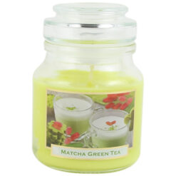 Lumanare parfumata in borcan Citrus Green Tea Pudding/Matcha Green Tea 130 gr