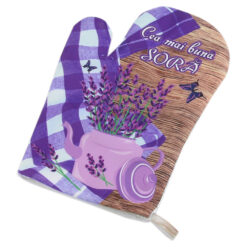 Manusa de bucatarie "Cea mai buna Sora", Lavanda