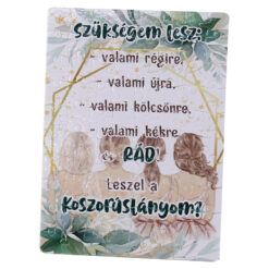 Puzzle 80 piese "Leszel a Koszoruslanyom?.." 14.5x20 CM