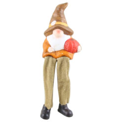 Spiridus de Halloween din ceramica, cu picioare mobile 17 CM