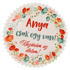 Magnet din ceramica "Anya csak egy van!..." 7 CM