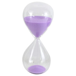 Clepsidra 15 minute, din sticla, 6x14 CM