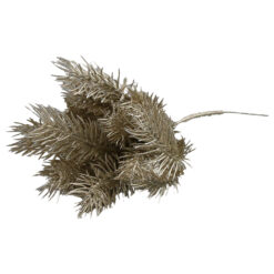 Pick creagna brad cu glitter 23 CM, Auriu