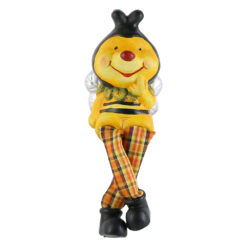 Figurina Albinuta, din ceramica 6x17 CM, cu picioare mobile